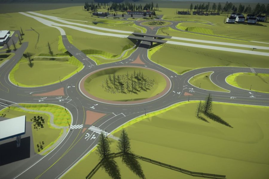 Jeremy Ranch Roundabout Construction in Fourth Consecutive Month