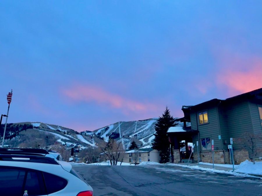 Park City in early December.
