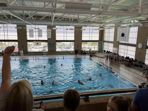 Park City Girls Water Polo playing Kearns for the championship at Olympus on May 21.